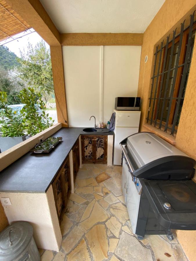 Superbe Studio De Charme Lägenhet Tourrette-Levens Exteriör bild