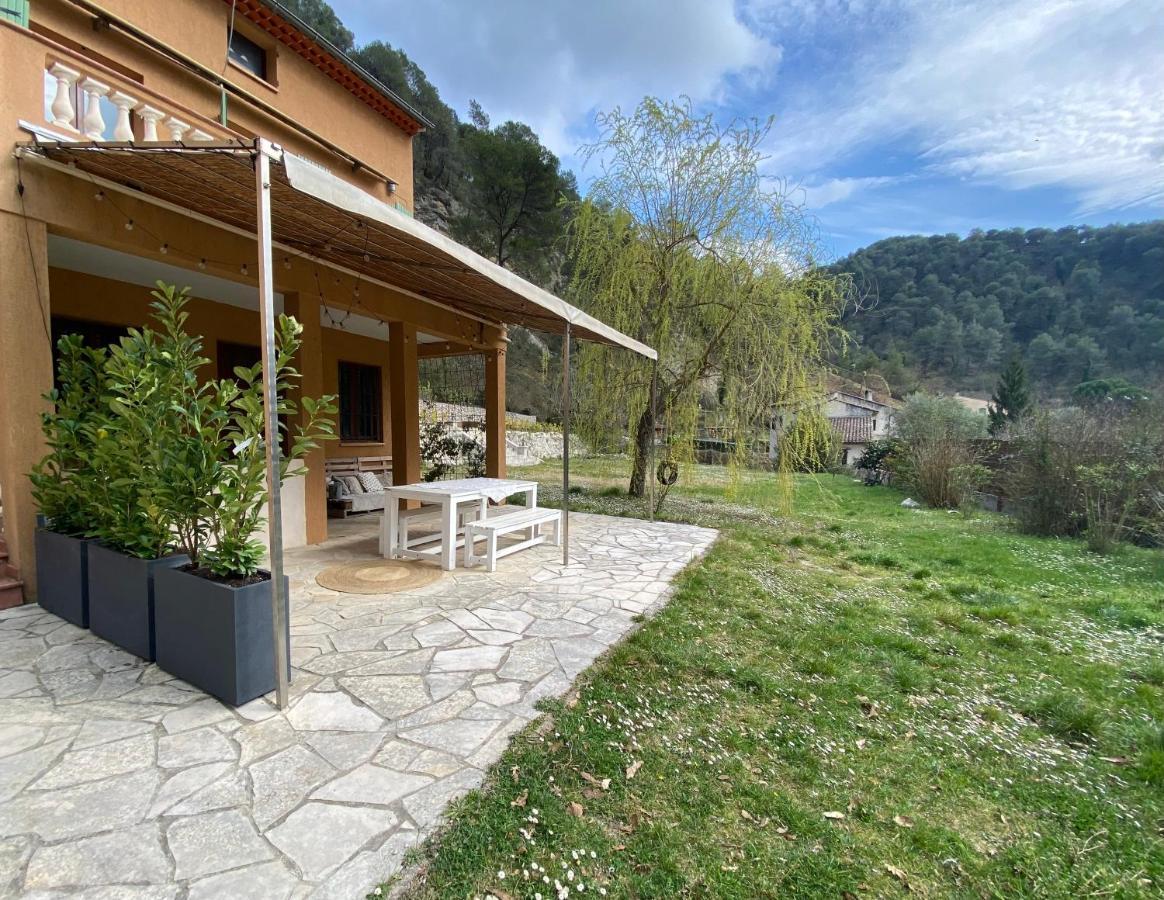 Superbe Studio De Charme Lägenhet Tourrette-Levens Exteriör bild