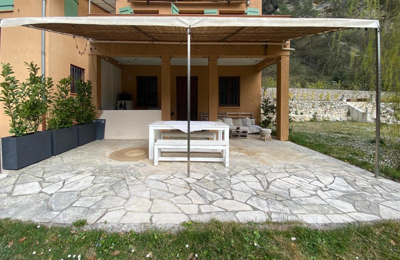 Superbe Studio De Charme Lägenhet Tourrette-Levens Exteriör bild